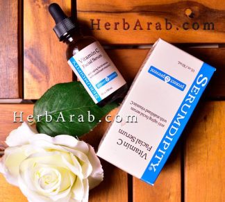 تجربتي مع سيروم فيتامين سي للوجة اي هيرب