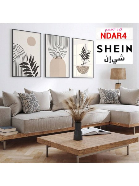 لوحات جدارية فخمة للصالة شي ان